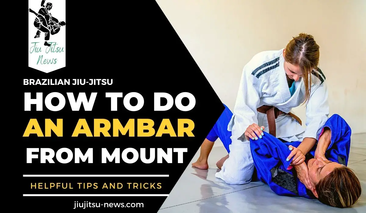how to do an armbar from mount