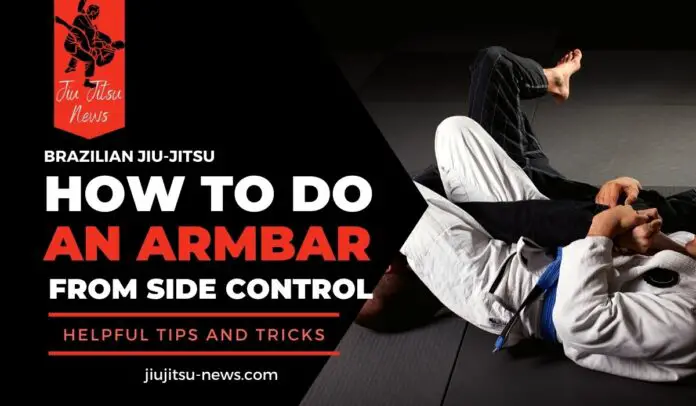 how to do the side control armbar