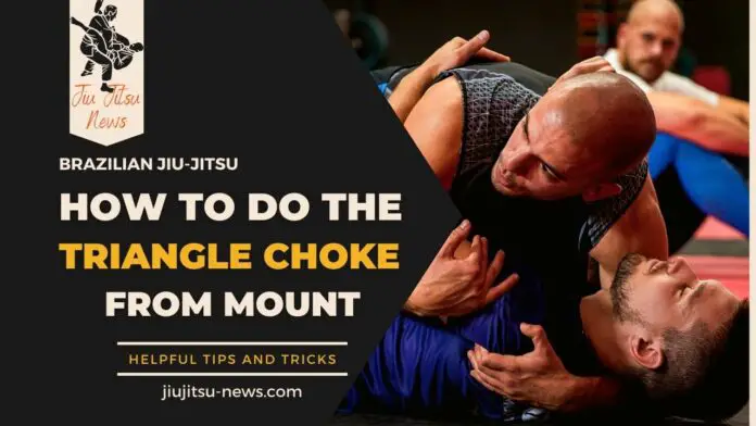 triangle choke from mount