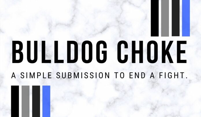 bulldog choke submission