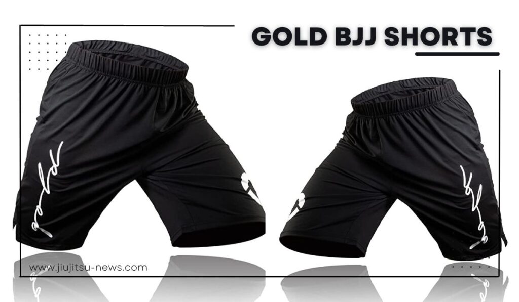 Gold-BJJ-Jiu-Jitsu-Shorts Gold BJJ Jiu Jitsu Shorts