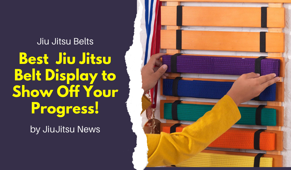 Best Jiu Jitsu Belt Display to Show Off Your Progress! (2024 Picks ...