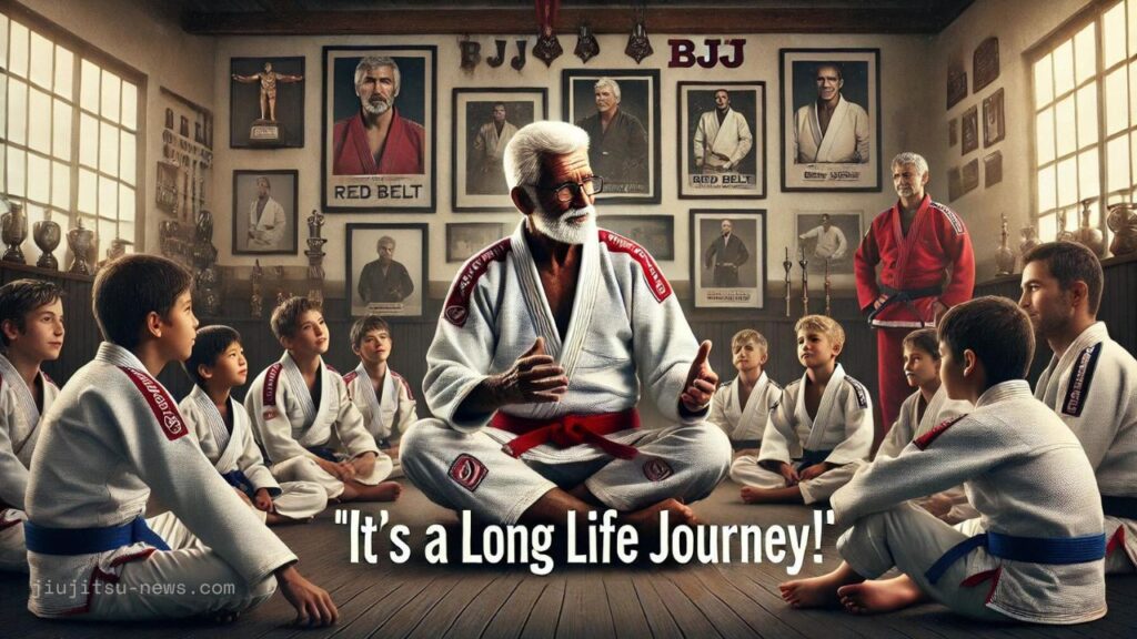 Achieving the Red Belt in BJJ