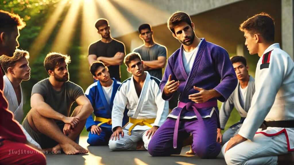 purple belt bjj