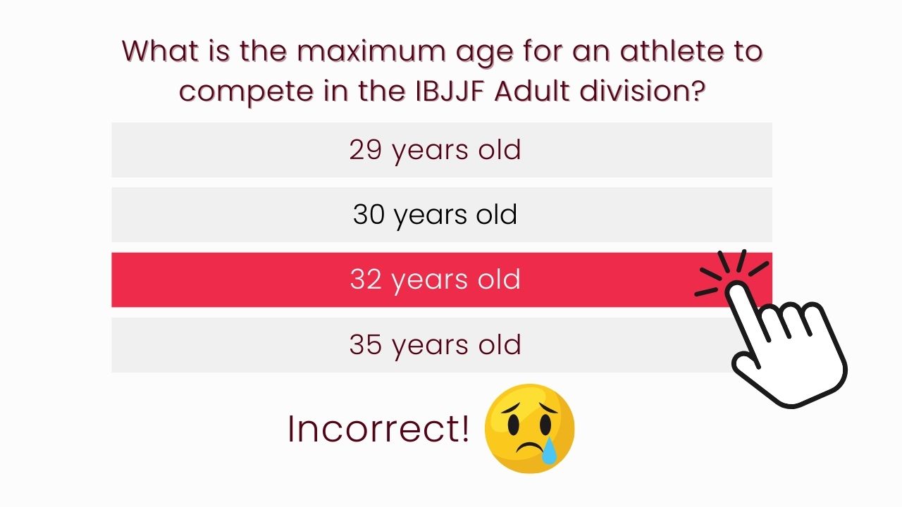 The Ultimate IBJJF Weight and Age Divisions Quiz! Jiujitsu News