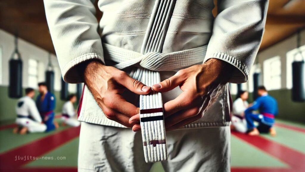 White Belt BJJ Stripes Requirements