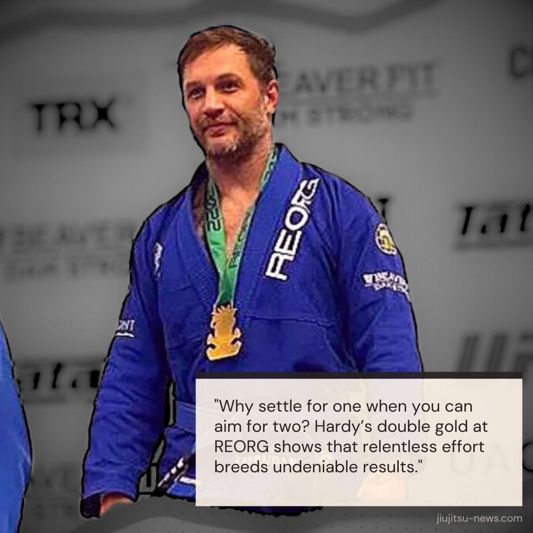 Tom Hardy Wins Double Gold Tom Hardy Wins Double Gold