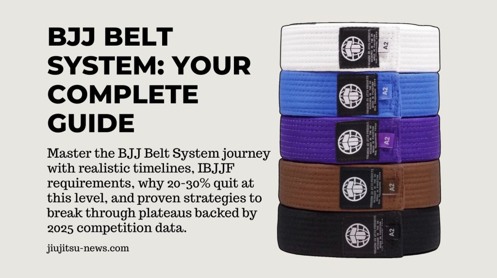 BJJ Belt System Your Complete Guide