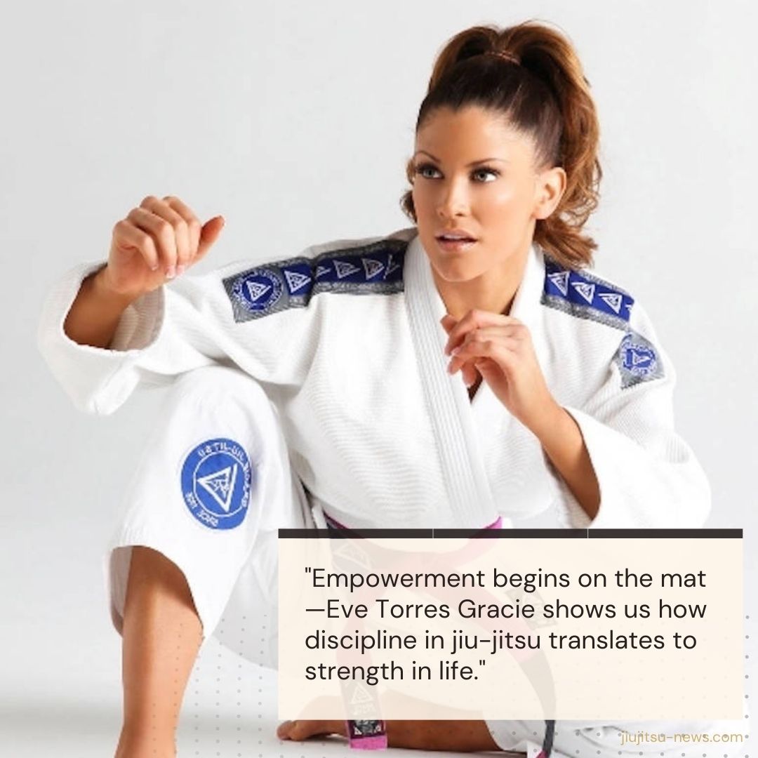 Eve Torres BJJ training