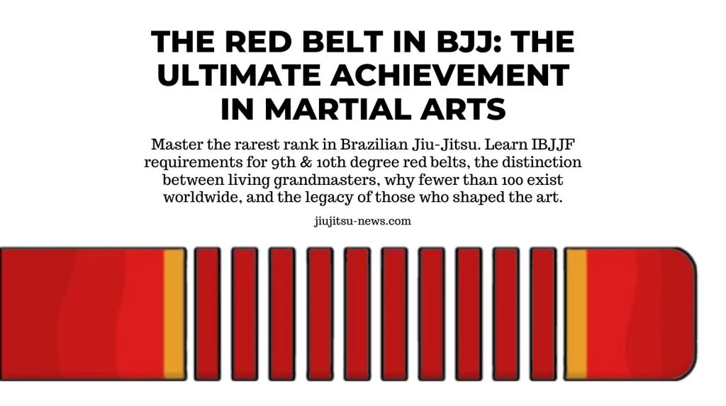 Red Belt in BJJ