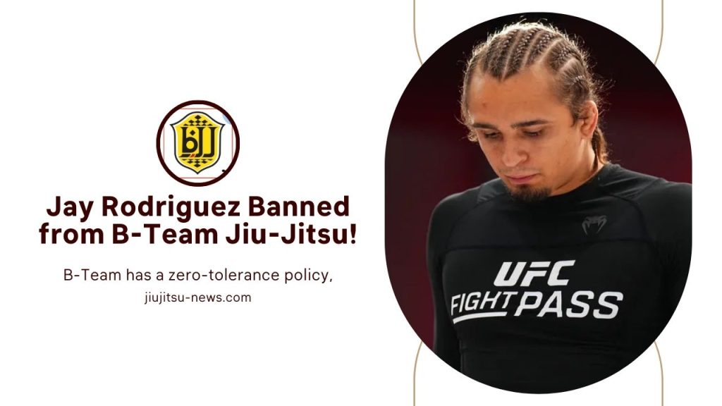 Jay Rodriguez Banned from B-Team Jiu-Jitsu!
