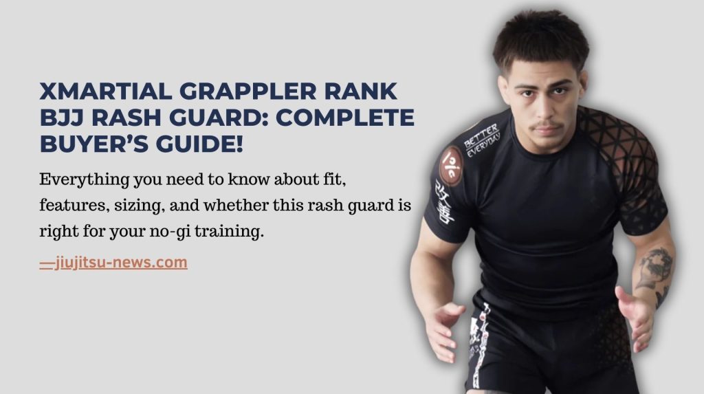 XMartial Grappler Rank BJJ Rash Guard (1)